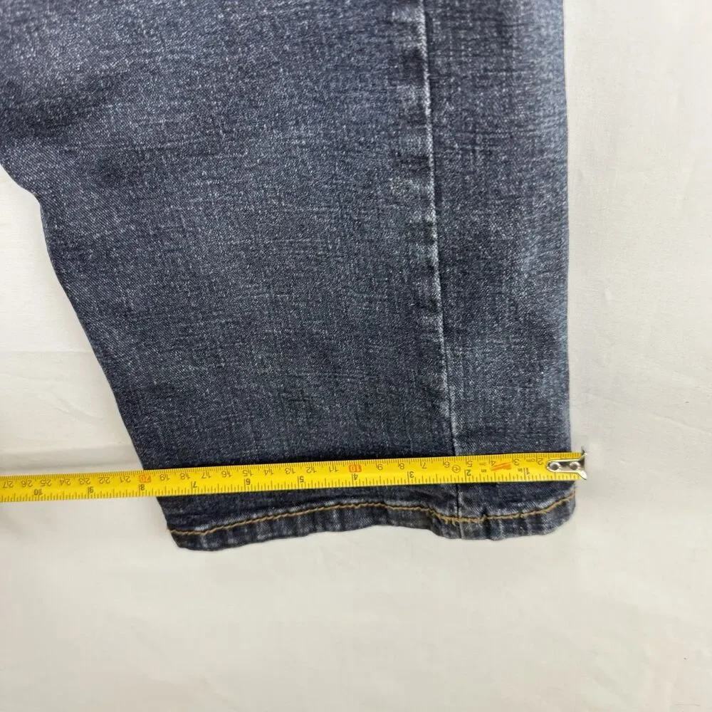 Men's Urban Star Jeans Straight Stretch Medium Wash 5 Pocket Size 36x32